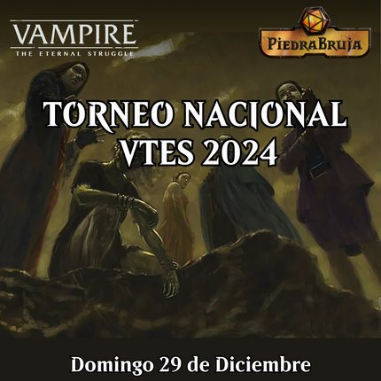 TORNEO NACIONAL VTES ABIERTO 2024 con Playmat exclusivo