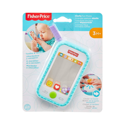 Teléfono Selfie Sonajero y Mordedor Fisher-Price