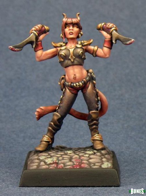 Miniatura Tiviel Hellborn Rogue | Piedra Bruja