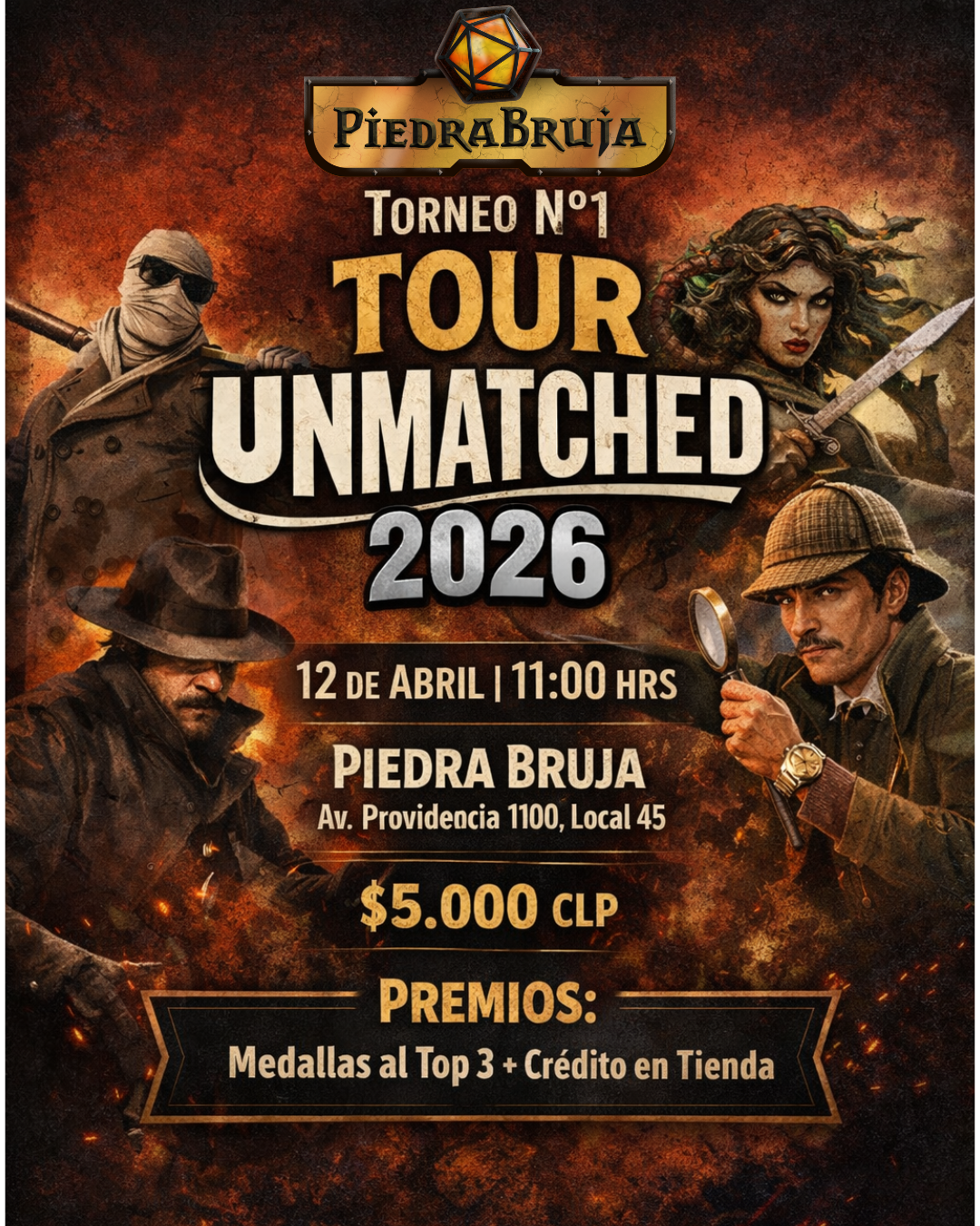 Torneo N°1: Tour Unmatched 2026