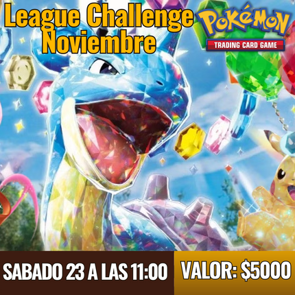 League Challenge Noviembre - Pokémon TCG