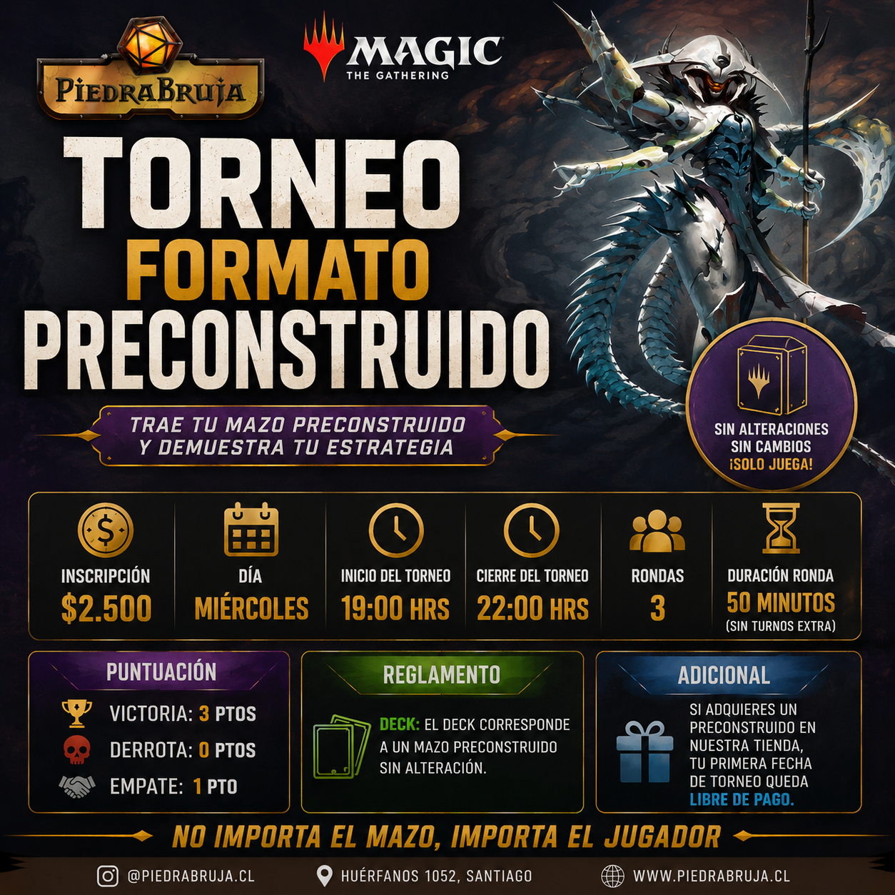 Torneo Magic Precon Commander