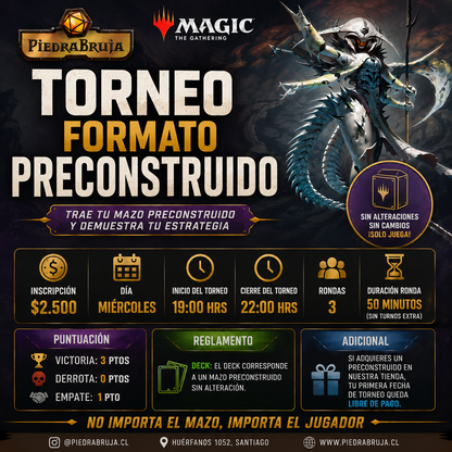 Torneo Magic Precon Commander