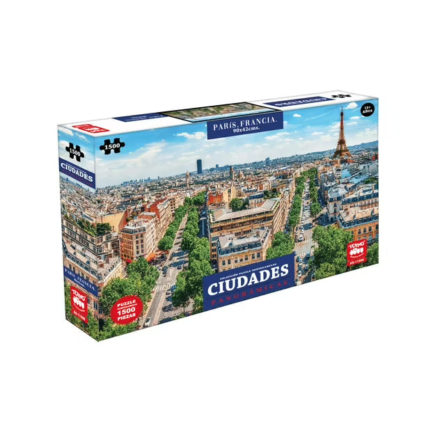 Puzzle 1500 Piezas - Paris panorámico