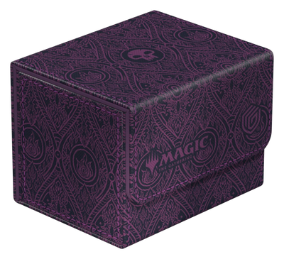 Deckbox: Sidewinder 100+ Standard Xenoskin - MTG - Avatar the Last Airbender - Black Mana | Accesorios para juegos de cartas coleccionables en PiedraBruja Chile
