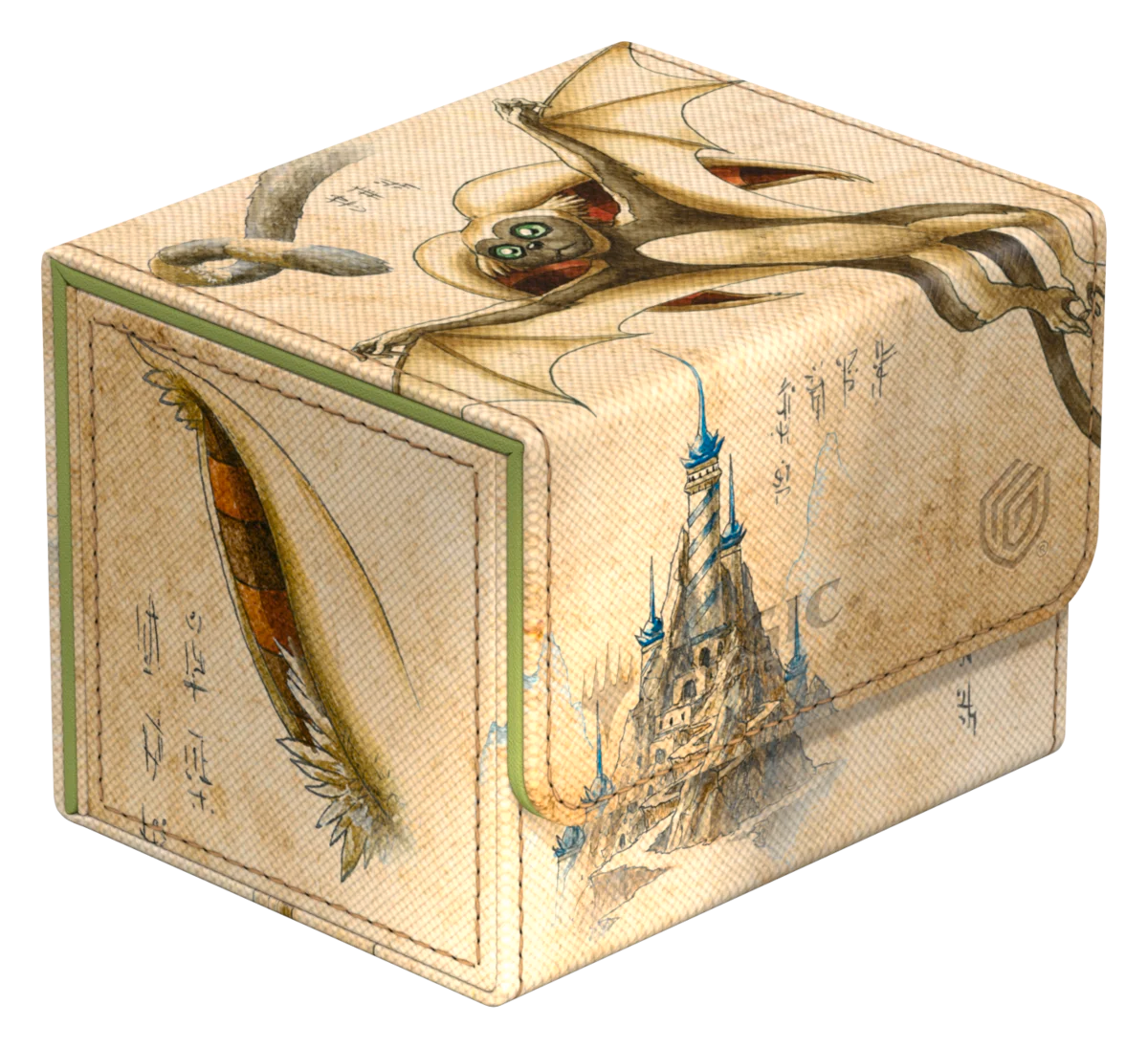 Deckbox: Sidewinder 100+ Standard Xenoskin - MTG - Avatar the Last Airbender - Momo, Friendly Flier