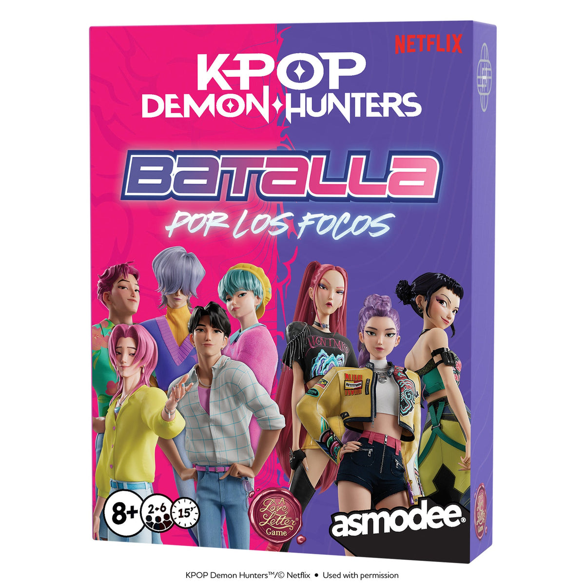 KPop Demon Hunters Batalla por los Focos caja
