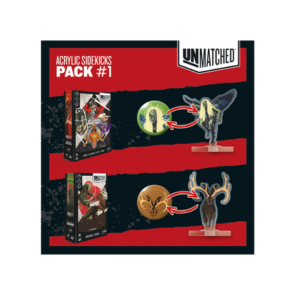 Unmatched - Acrylic Sidekicks Pack #1