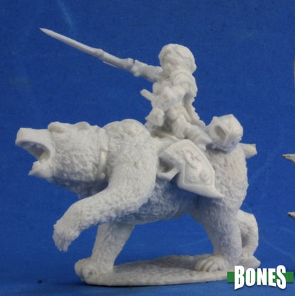 Miniatura Ursula Dwarven Bear Rider | Piedra Bruja