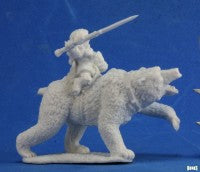 Miniatura Ursula Dwarven Bear Rider | Piedra Bruja