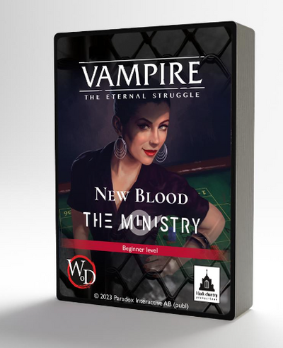 The Ministry - New Blood ING | Vampire: The Eternal Struggle y accesorios TCG en PiedraBruja Chile