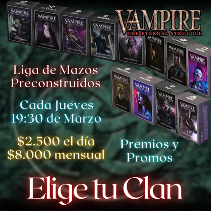 Liga VTES - Marzo de Precon