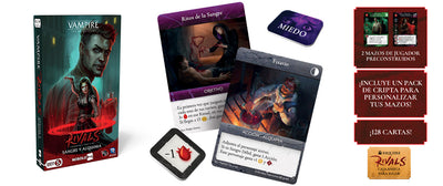 Vampire: Rivals - Expansión Sangre y Alquimia | Juegos de mesa para todas las edades en PiedraBruja Chile
