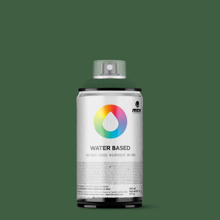 Imprimante Spray base agua color Verde Gris Oscuro Water Based 300ml MTN