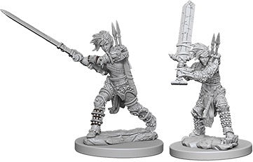 Pathfinder Battles Deep Cuts Female Human Barbarian