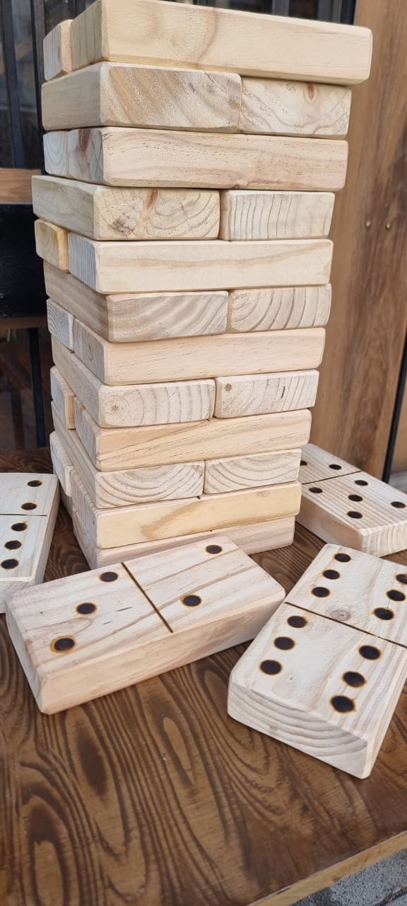 Dominó Gigante de Madera