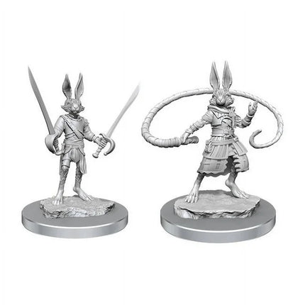 D&D Nolzur's Marvelous Miniatures: Unpainted Minis- Wave 17- Harengon Rogues