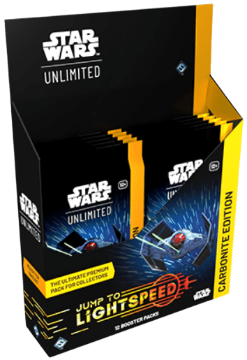 Star Wars Unlimited - Jump to Lightspeed Carbonite Booster Display (Inglés)