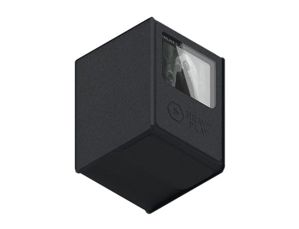 Deckbox - Max Warlock Black 100 Double Sleeve Heavy Play