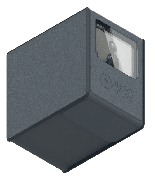 Deckbox - Max Artificer Grey 133 Double Sleeve Heavy Play