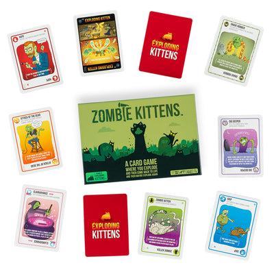 Zombie Kittens | Juegos de mesa para todas las edades en PiedraBruja Chile