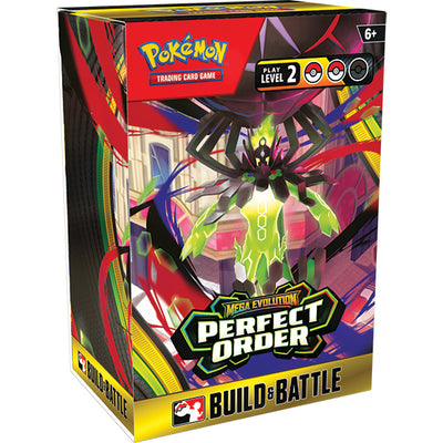 Mega Evolution Perfect Order Build & Battle ING | Pokémon TCG, sobres, cartas pokemon y coleccionables en PiedraBruja Chile