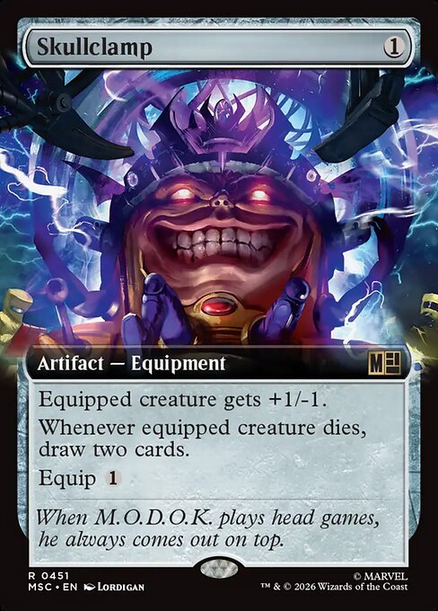 Skullclamp Regular (ingles) 451 | Singles MTG en PiedraBruja