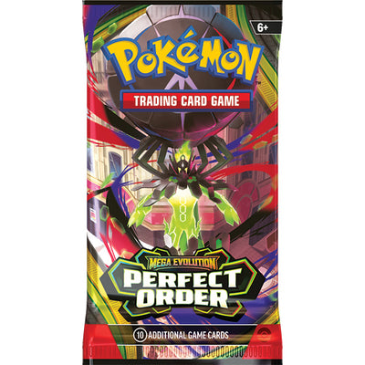 Mega Evolution Perfect Order Booster ESP | Pokémon TCG, sobres, cartas pokemon y coleccionables en PiedraBruja Chile