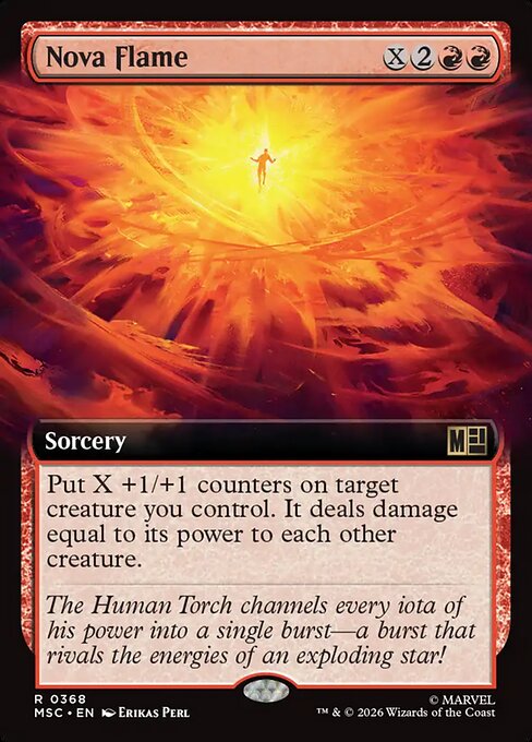 Nova Flame Regular (ingles) 368 | Singles MTG en PiedraBruja