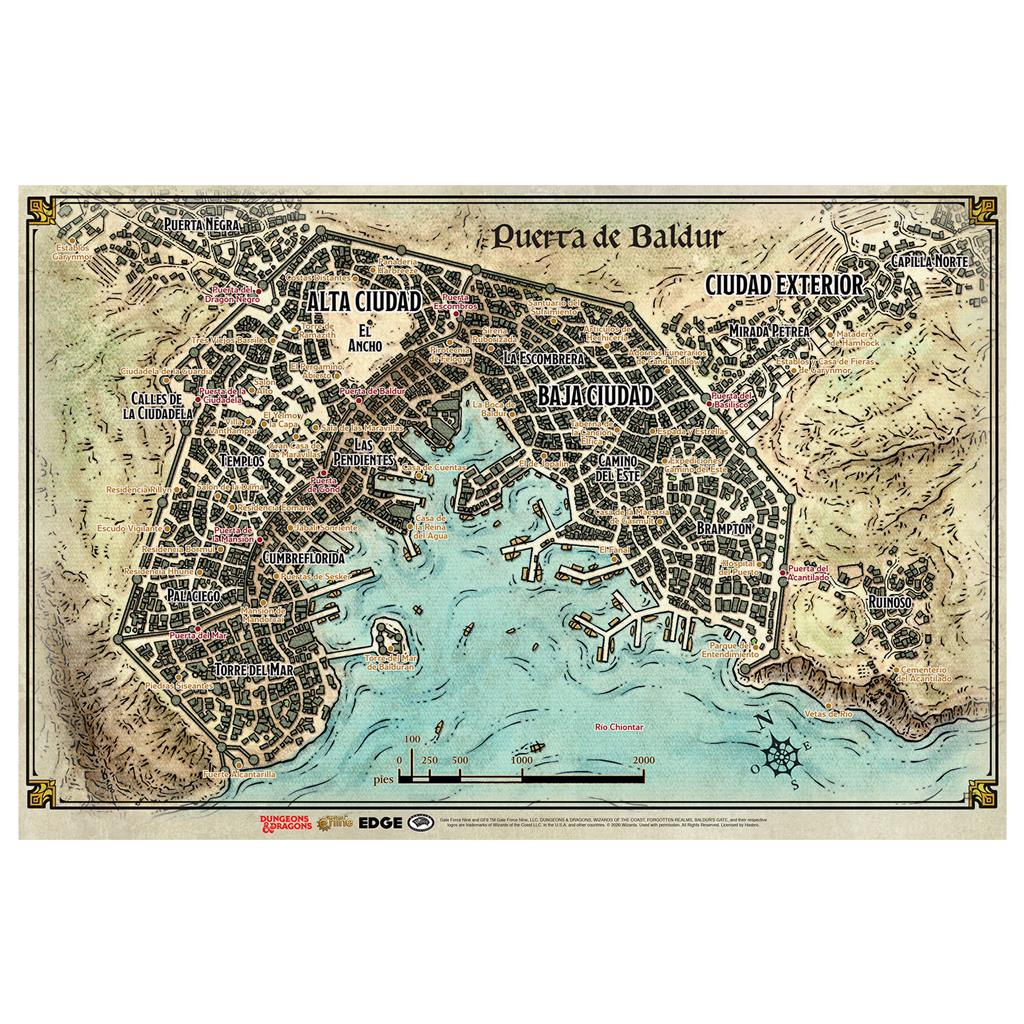 Mapa de Puerta de Baldur