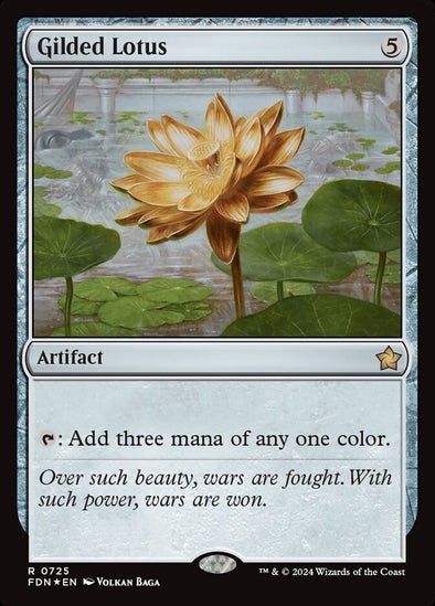 Gilded Lotus Regular Foil (ingles) 725