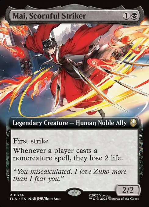 Mai, Scornful Striker Extended (ingles) 374