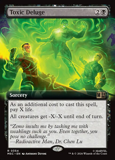 Toxic Deluge Extended (ingles) 354 | Singles MTG en PiedraBruja