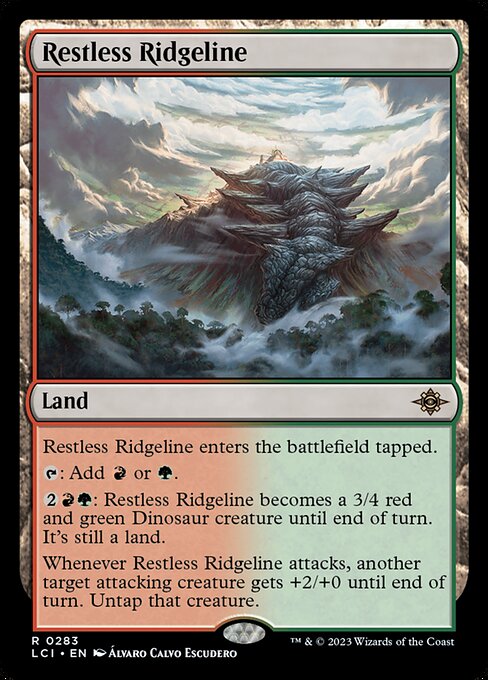 Restless Ridgeline Regular (ingles) 283 | Singles MTG en PiedraBruja