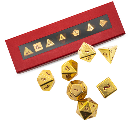 Dados Metalicos - D&D 50th Anniversary