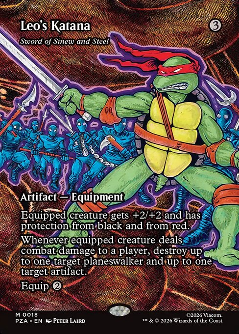 Sword of Sinew and Steel Borderless (ingles) 18 | Singles MTG en PiedraBruja