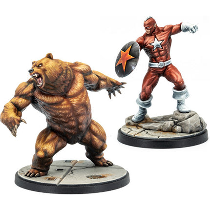 Marvel Crisis Protocol - Red Guardian & Ursa Major