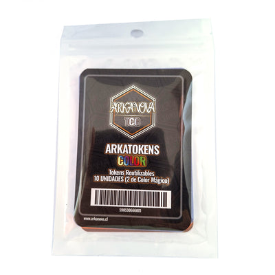 Arkatoken Colores (x10) | Deckboxes y accesorios TCG Arkanova en PiedraBruja Chile