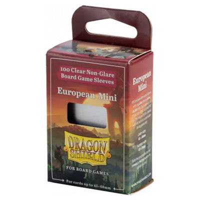 Board Game Sleeves - European Mini (x 100) | Fundas y accesorios Dragon Shield para cartas TCG en PiedraBruja Chile