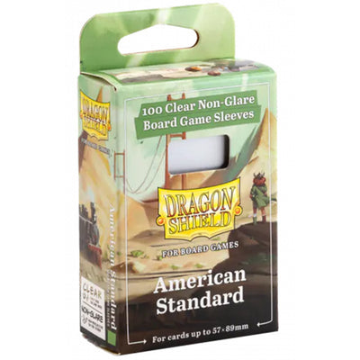 Board Game Sleeves - American Standard (x 100) | Fundas y accesorios Dragon Shield para cartas TCG en PiedraBruja Chile