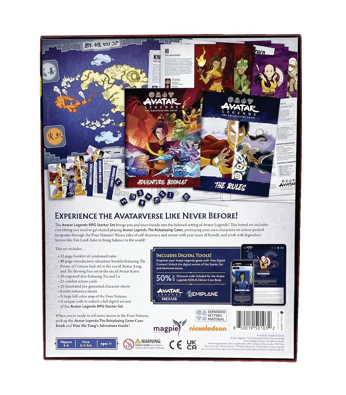 Avatar Legends RPG Starter Set