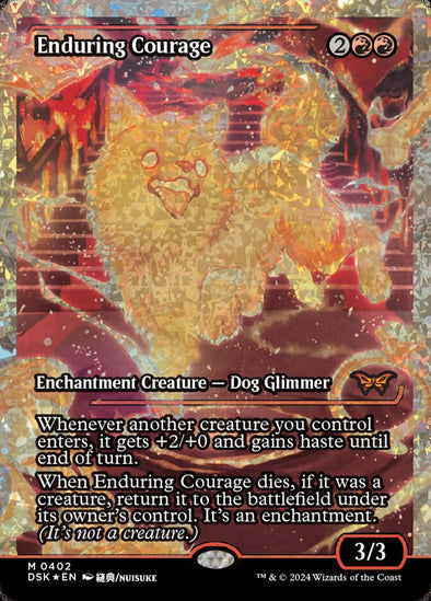 Enduring Courage Showcase Foil (ingles) 402