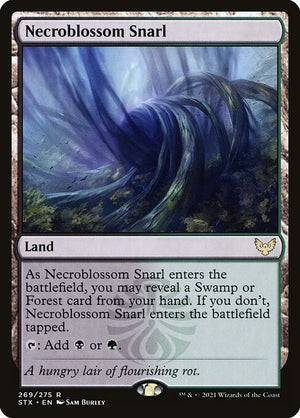 Necroblossom Snarl Regular (ingles) 269 | Singles MTG en PiedraBruja