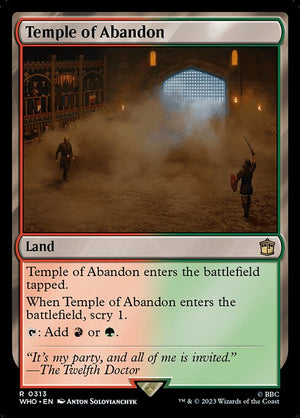 Temple of Abandon Regular (ingles) 313 | Singles MTG en PiedraBruja