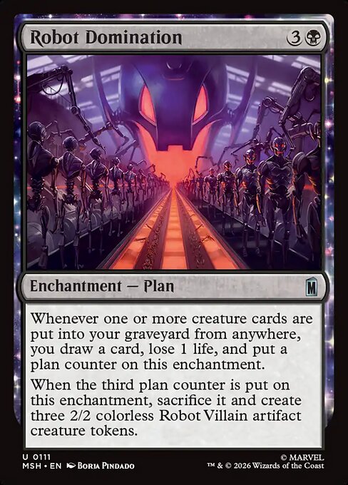 Robot Domination Regular Foil (ingles) 111 | Singles MTG en PiedraBruja