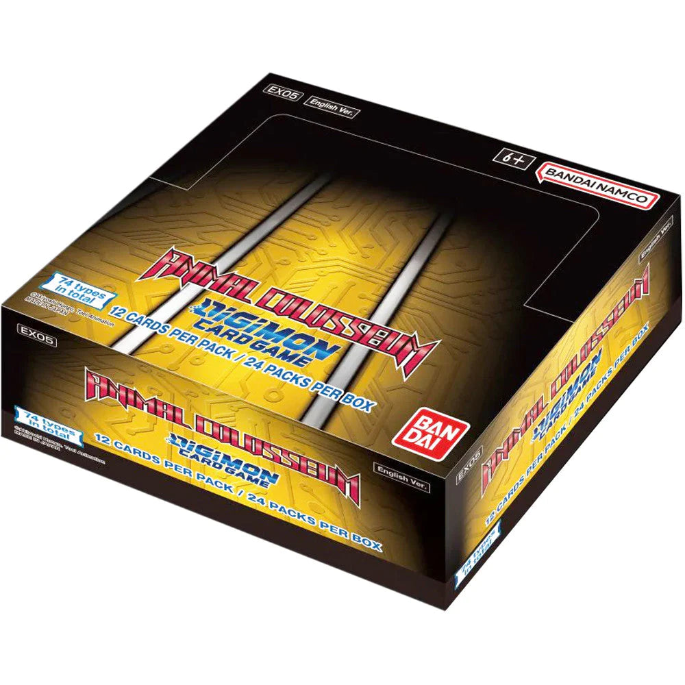 EX05 Animal Colosseum - Booster Display | Digimon Card Game y productos relacionados en PiedraBruja Chile