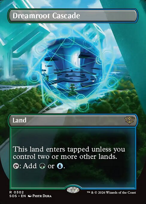 Dreamroot Cascade Borderless  (ingles) 302| Singles MTG en PiedraBruja