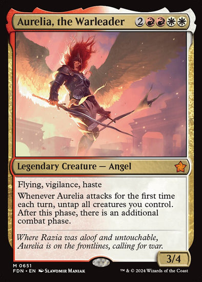 Aurelia, the Warleader Regular  (ingles) 651