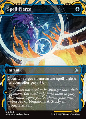Spell Pierce Showcase Foil (ingles) 23 | Singles MTG en PiedraBruja