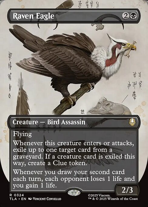 Raven Eagle Borderless (ingles) 324 | Singles MTG en PiedraBruja